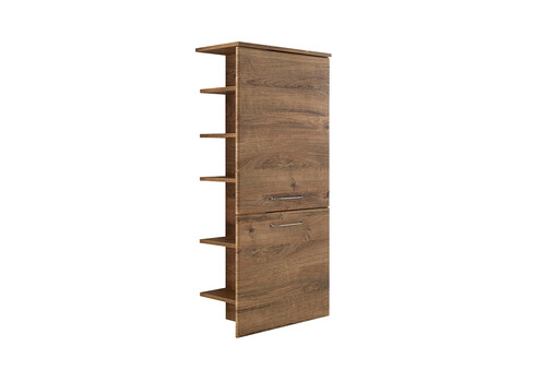 Kapp-riiul 943 tume tamm, 50x33xH123 cm