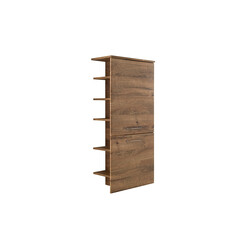 Kapp-riiul 943 tume tamm, 50x33xH123 cm
