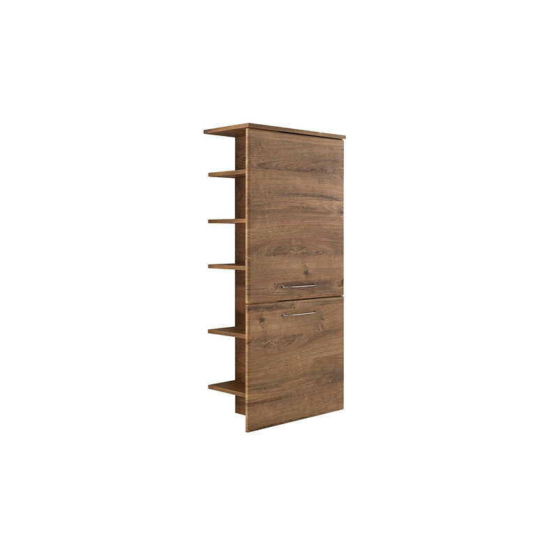 Kapp-riiul 943 tume tamm, 50x33xH123 cm