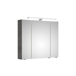 Peegelkapp 945 tumehall, 80x16xH70 cm, LED