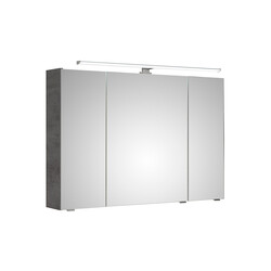 Peegelkapp 945 tumehall, 105x16xH70 cm, LED