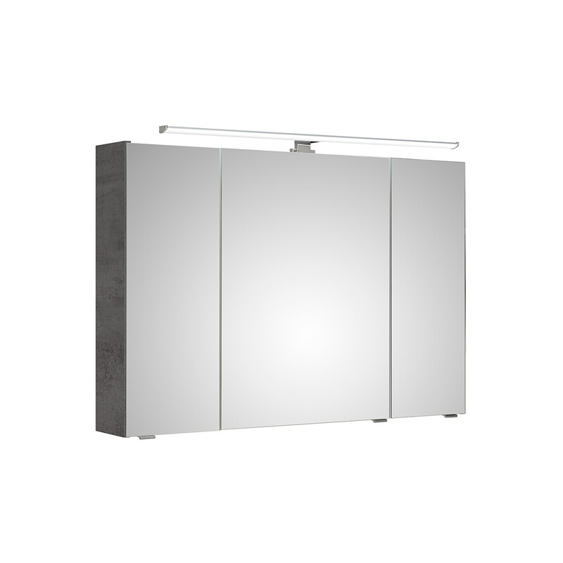 Peegelkapp 945 tumehall, 105x16xH70 cm, LED