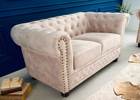 Diivan CHESTERFIELD II beež, 150x87xH72 cm