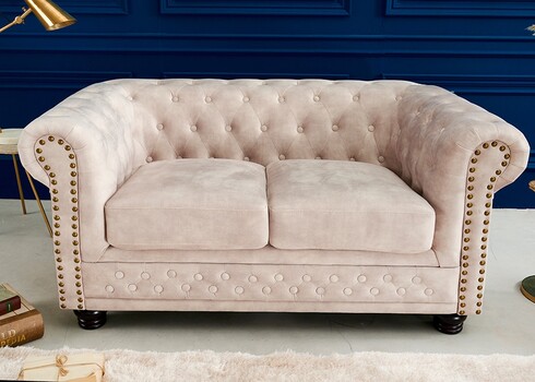 Diivan CHESTERFIELD II beež, 150x87xH72 cm