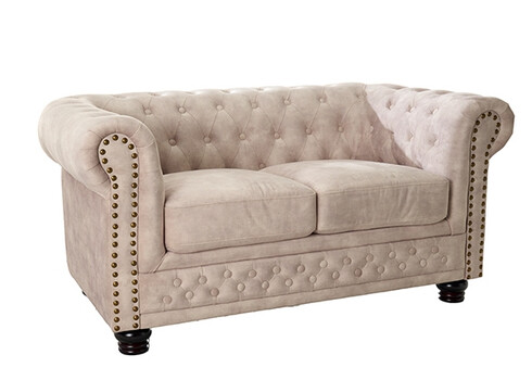 Diivan CHESTERFIELD II beež, 150x87xH72 cm
