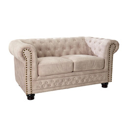 Diivan CHESTERFIELD II beež, 150x87xH72 cm