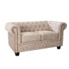 Diivan CHESTERFIELD II beež, 150x87xH72 cm