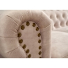 Tugitool CHESTERFIELD beež, 105x87xH72 cm