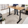 Elektriliselt reguleeritav kirjutuslaud OAK tamm / must, 160x80xH72-117 cm