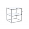 Abilaud ELEGANCE valge marmor / must, 45x40xH51 cm