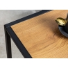 Abilaud SLIM LINE metsik tamm / must, 43x35xH63 cm