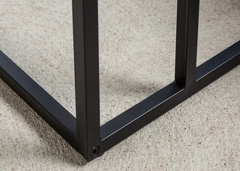 Abilaud SLIM LINE metsik tamm / must, 43x35xH63 cm