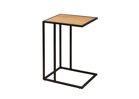 Abilaud SLIM LINE metsik tamm / must, 43x35xH63 cm