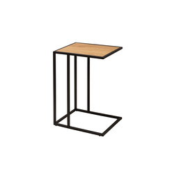 Abilaud SLIM LINE metsik tamm / must, 43x35xH63 cm