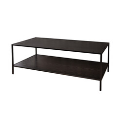 Diivanilaud SLIM LINE must, 120x60xH45 cm