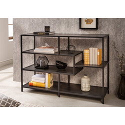 Riiul SLIM LINE must, 114x35xH79 cm