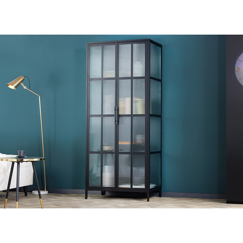 Vitriinkapp DURA must, 80x40xH180 cm