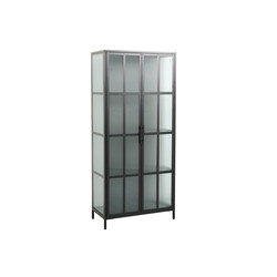 Vitriinkapp DURA must, 80x40xH180 cm