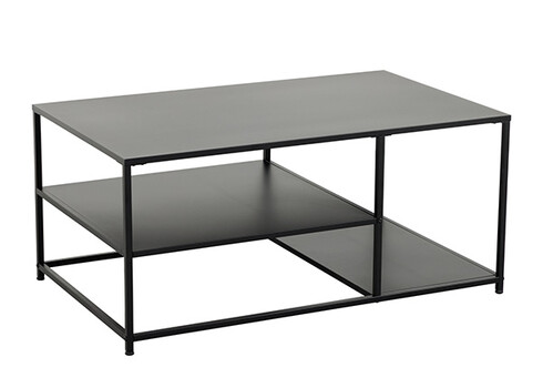 Diivanilaud DURA must, 100x60xH45 cm