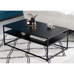 Diivanilaud DURA must, 100x60xH40 cm