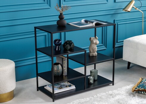 Riiul DURA must, 90x40xH80 cm