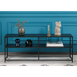 Konsoollaud DURA must, 120x30xH46 cm