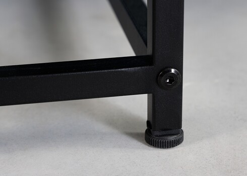 Konsoollaud DURA must, 120x30xH46 cm