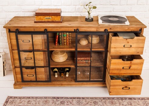 Kummut HERITAGE kuusk, 148x40xH83 cm