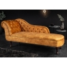Lamamisdiivan CHESTERFIELD kollane, 170x61xH79 cm