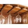 Baarikapp SEVEN SEAS kuusk / must, 60x34xH150 cm