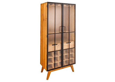 Baarikapp SEVEN SEAS kuusk / must, 60x34xH150 cm