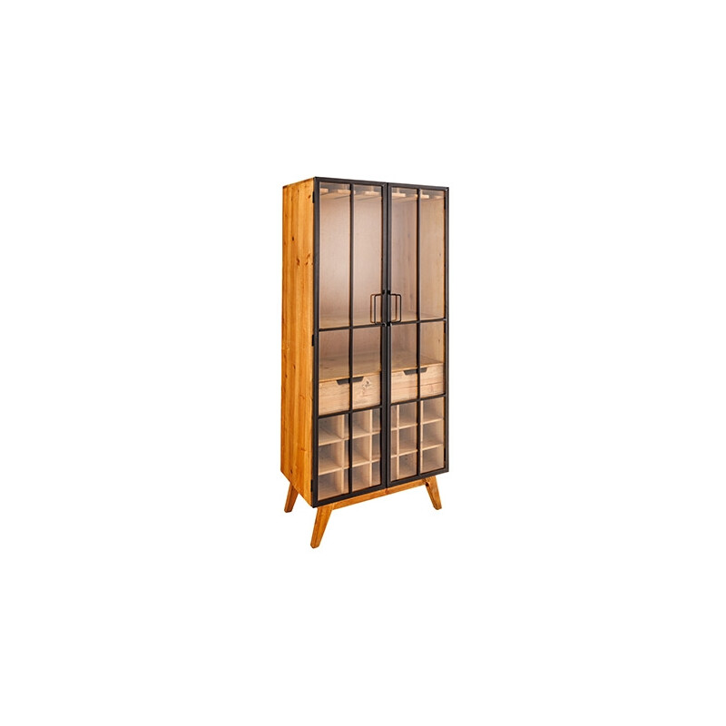Baarikapp SEVEN SEAS kuusk / must, 60x34xH150 cm