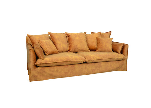 Diivan HEAVEN kollane,  210x105xH80 cm