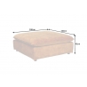 Tumba HEAVEN kollane, 100x100xH42 cm