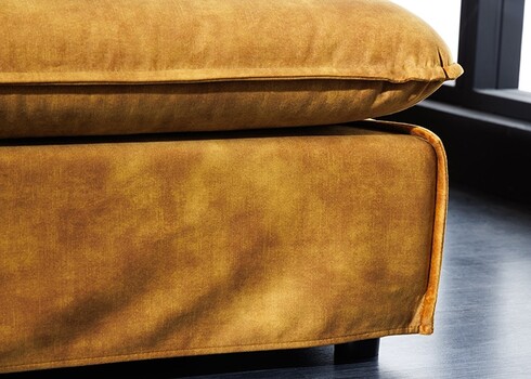 Tumba HEAVEN kollane, 100x100xH42 cm