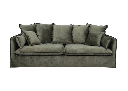 Diivan HEAVEN tumeroheline,  210x105xH80 cm