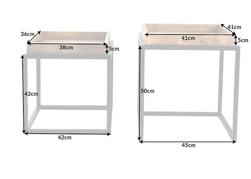 Abilaudade komplekt SERVE mango, 2 tk