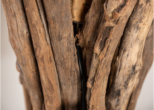 Põrandavalgusti HARMONY pruun, 50x50xH151 cm