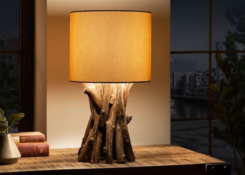 Lauavalgusti HARMONY pruun, 27x27xH50 cm