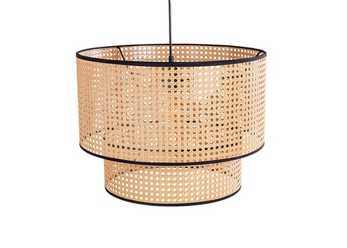 Rippvalgusti BRAID beež / must, 45x45xH153 cm