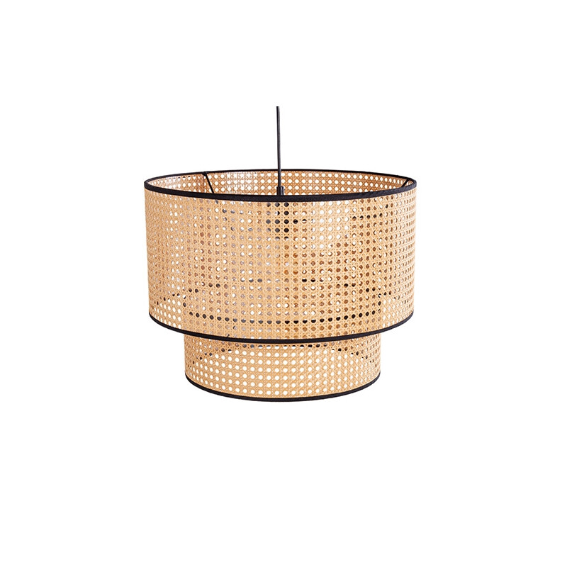 Rippvalgusti BRAID beež / must, 45x45xH153 cm