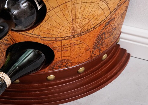 Veiniriiul SEVEN SEAS pruun, 75x38xH80 cm