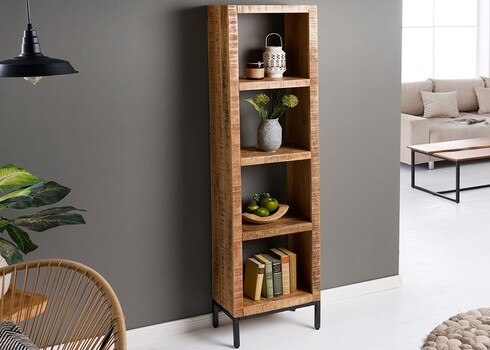 Riiul IRON CRAFT mango, 40x25xH176 cm