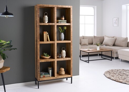 Riiul IRON CRAFT mango, 80x25xH176 cm