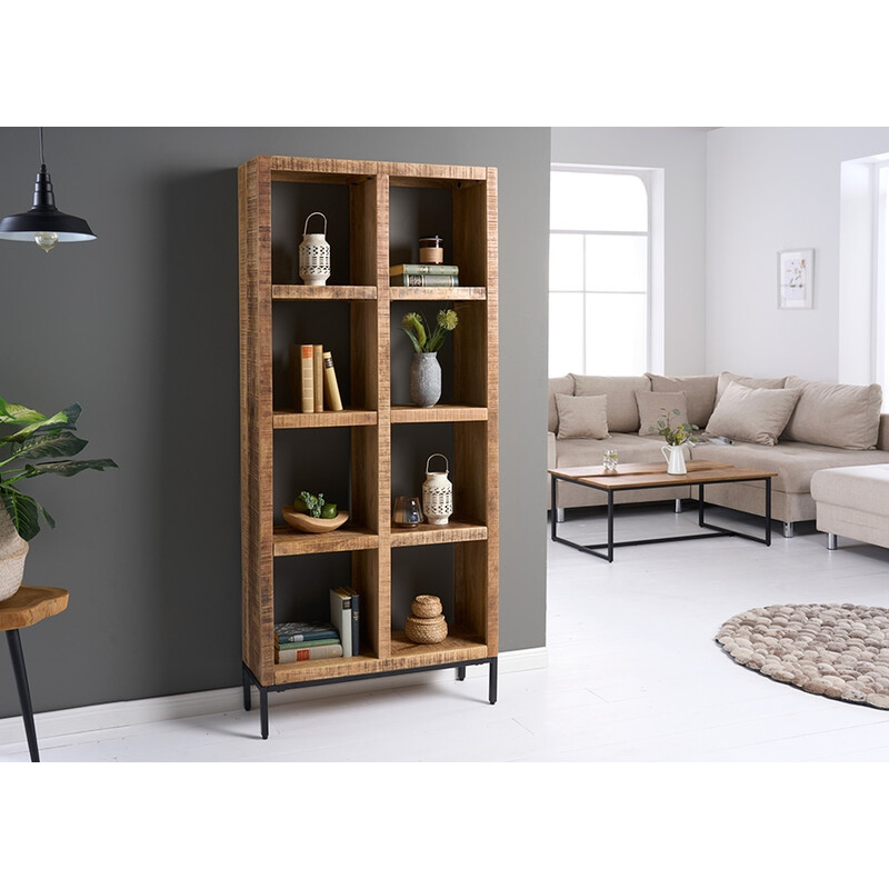 Riiul IRON CRAFT mango, 80x25xH176 cm