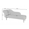 Lamamisdiivan CHESTERFIELD hall, 170x61xH79 cm