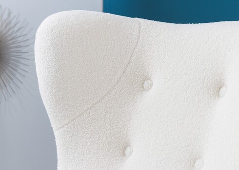 Tugitool DON valge, 88x90xH106 cm