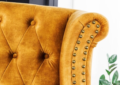Tugitool CHESTERFIELD beež, 85x75xH105 cm