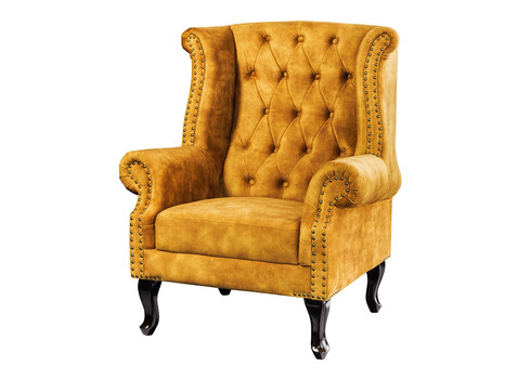 Tugitool CHESTERFIELD beež, 85x75xH105 cm