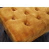 Tumba CHESTERFIELD kollane, 80x45xH40 cm